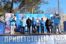 Открытие X зимней Спартакиады учащихся