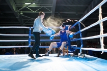 Встреча по боксу между командами городов Кострома (Россия) - Швеннинген (Германия)