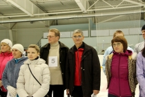 Торжественное построение участников соревнований